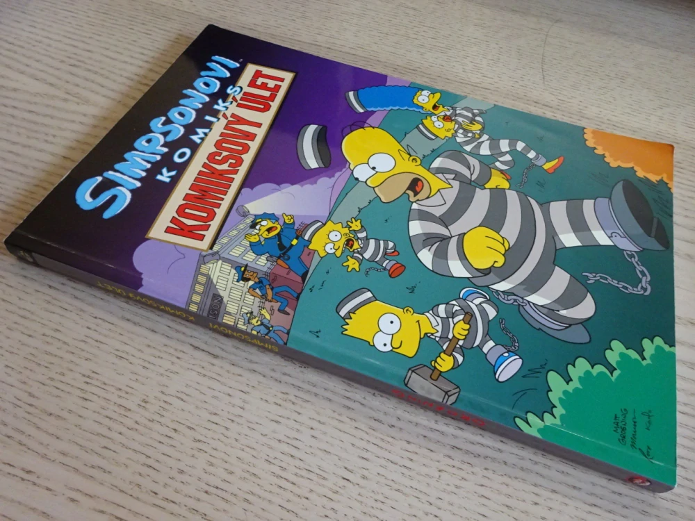 SIMPSONOVI, KOMIKSOVÝ ÚLET, KOMIKS, **an