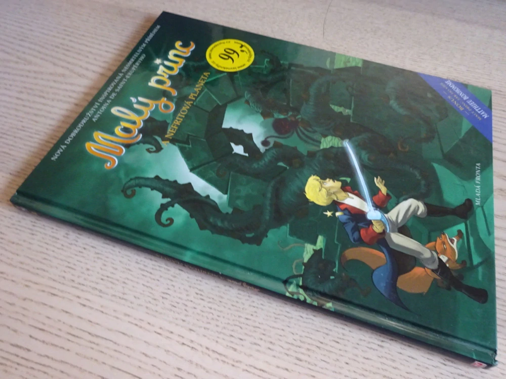 MALÝ PRINC A NEFRITOVÁ PLANETA, ANTOINE DE SAINT-EXUPERY, KOMIKS, **an