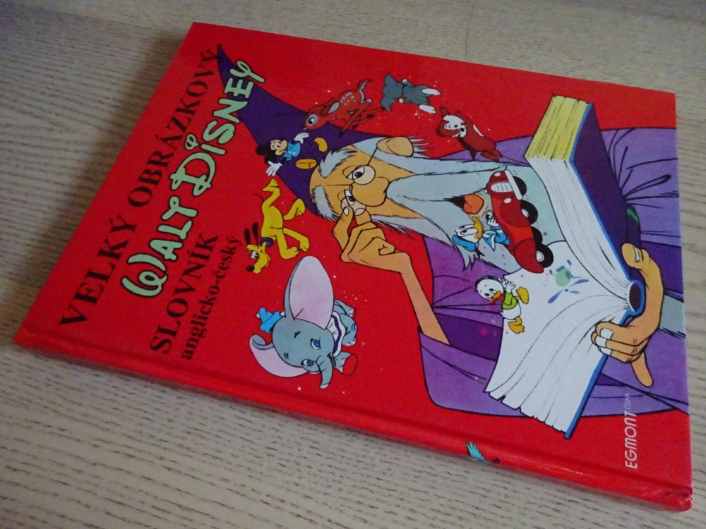 VELKÝ OBRÁZKOVÝ SLOVNÍK, ANGLICKO-ČESKÝ, DISNEY, **an