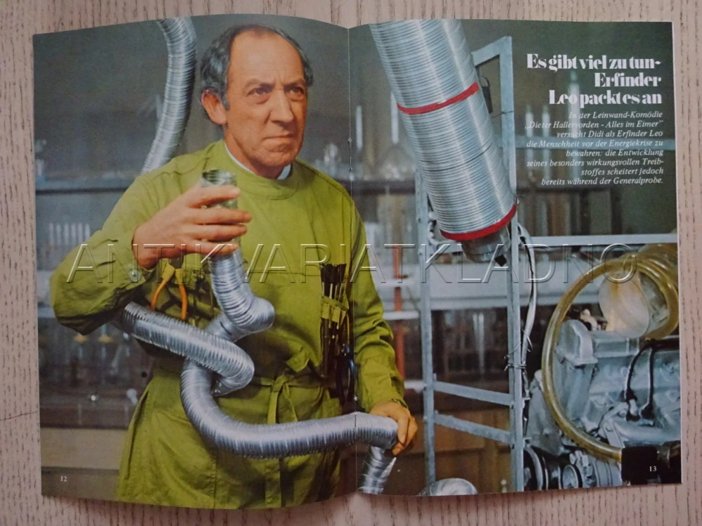 DIDI, DIETER HALLERVORDEN, FILM, BIO PROGRAM NĚMECKY