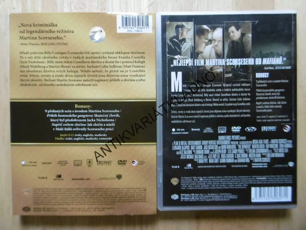 SKRYTÁ IDENTITA, DVD FILM  