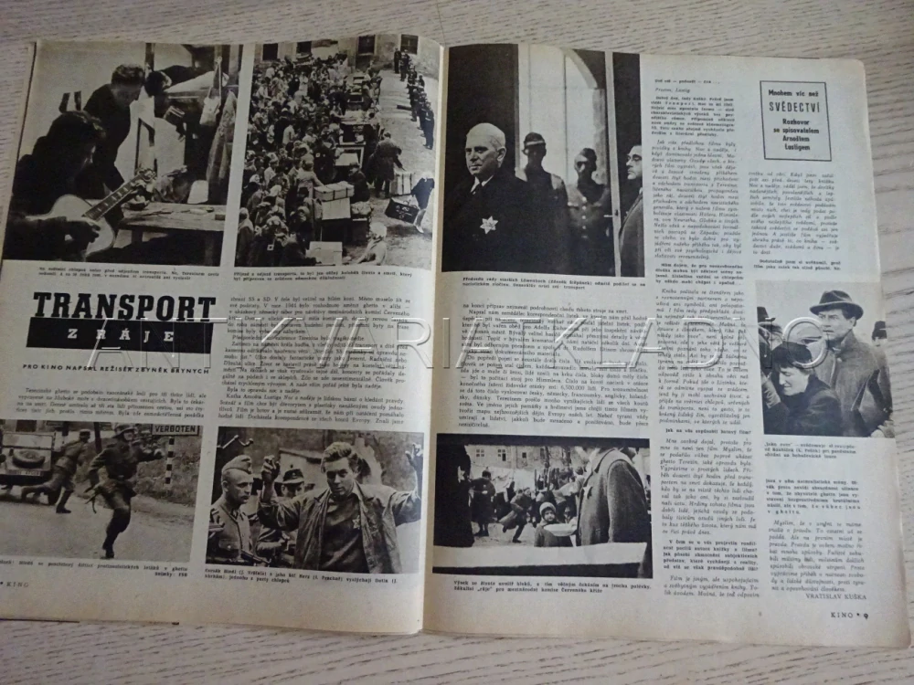 KINO, ROČ. XVIII, Č. 5, ČASOPIS, ILJA PRACHAŘ