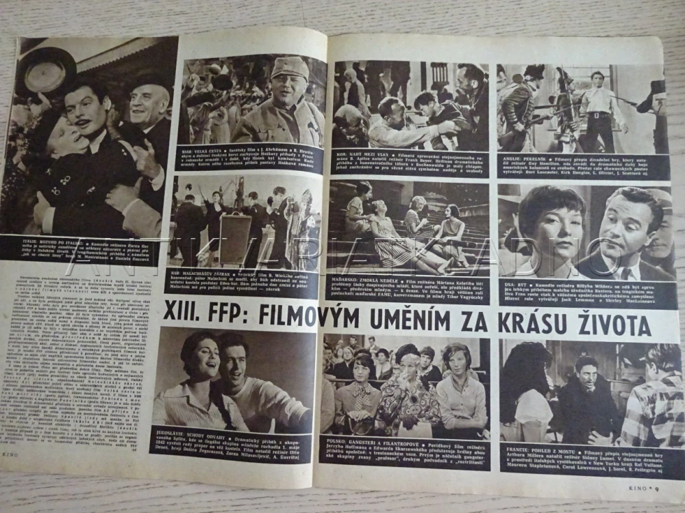 KINO, ROČ. XVIII, Č. 13, ČASOPIS, ELVIS PRESLEY