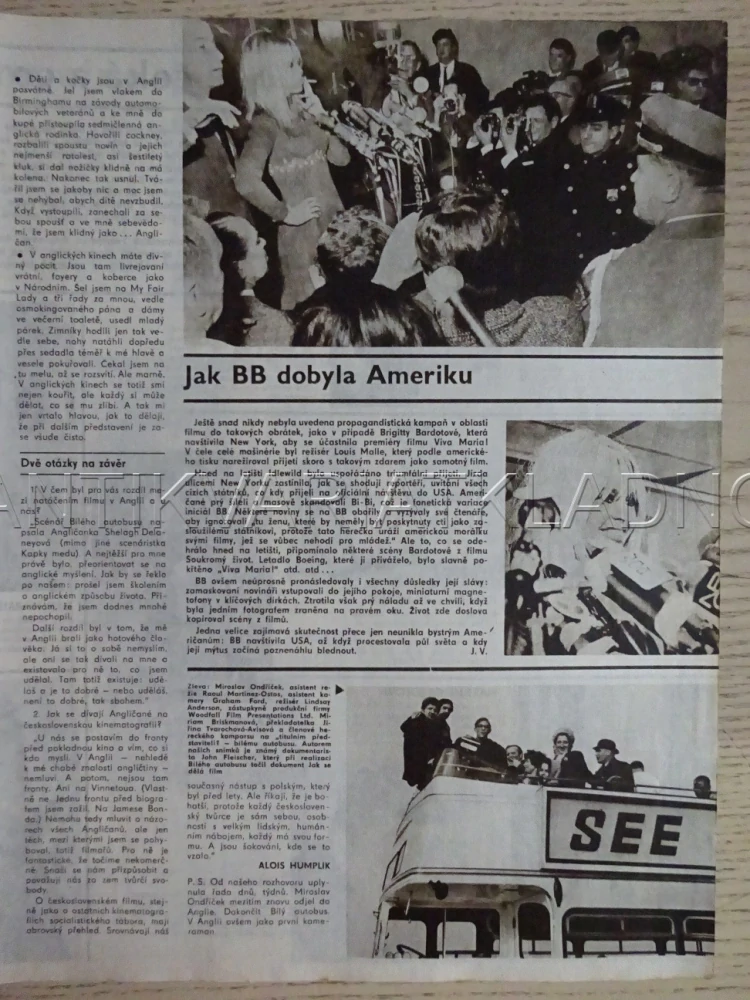 KINO, ROČ. XXI, Č. 2, ČASOPIS, JAN TŘÍSKA