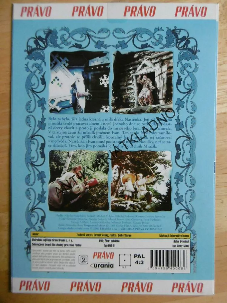 MRAZÍK, DVD FILM POHÁDKA