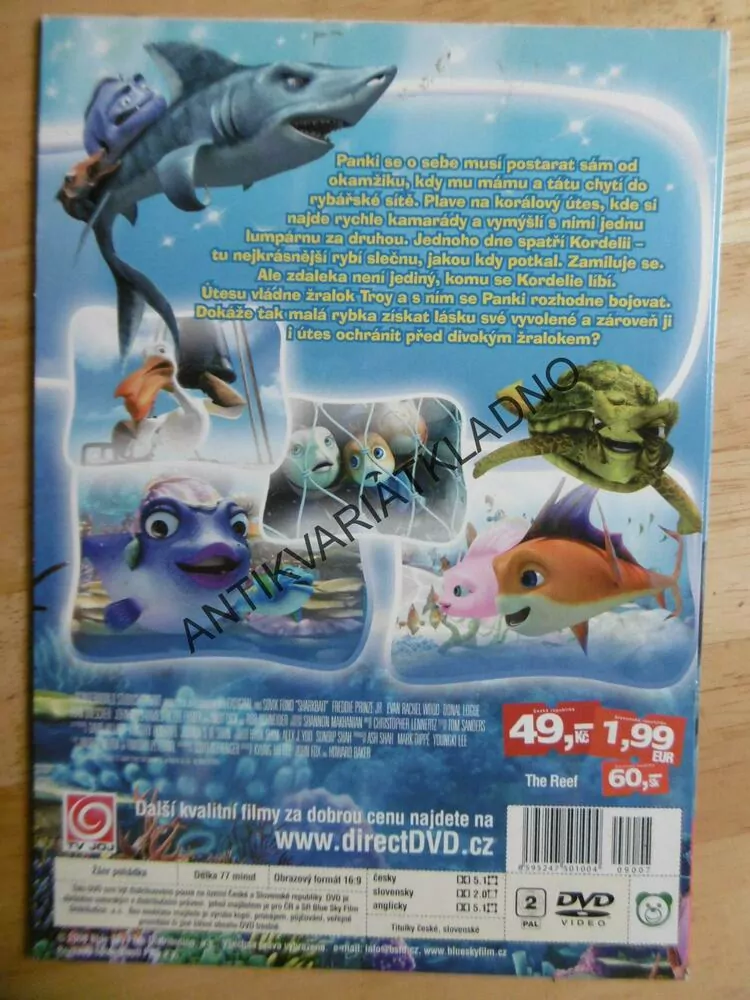 PAST NA ŽRALOKA, DVD FILM POHÁDKA