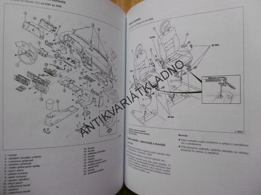 JAK NA TO? MAZDA 323, 1985-1994, ÚDRŽBA A OPRAVY AUTOMOBILŮ