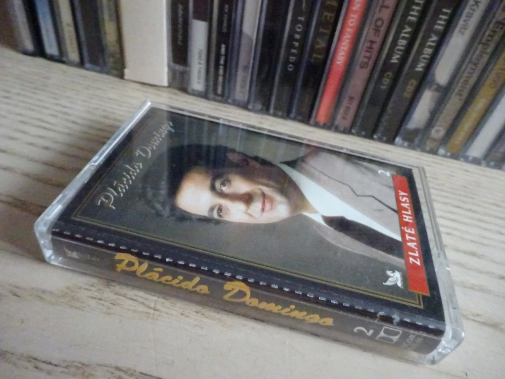 ZLATÉ HLASY - PLÁCIDO DOMINGO, MC KAZETA 