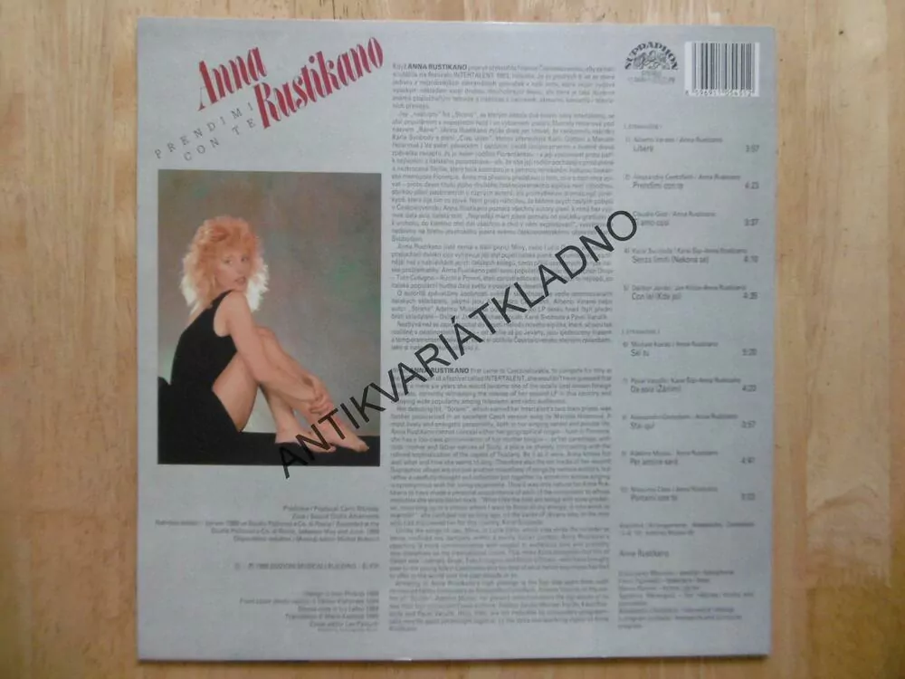 ANNA RUSTIKANO, PRENDIMI CO TE