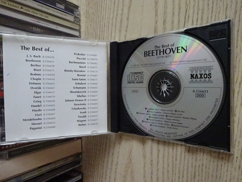 THE BEST OF BEETHOVEN, CD HUDBA