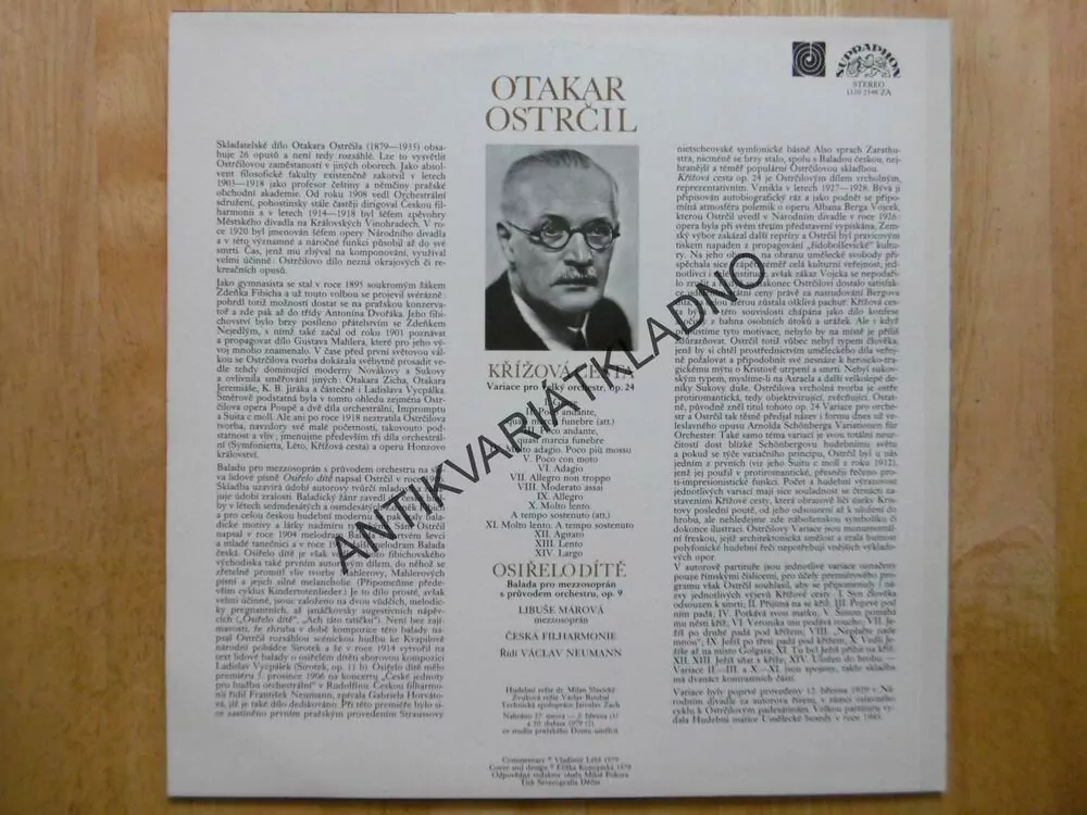 OTAKAR OSTRČIL, KŘÍŽOVÁ CESTA, OSIŘELO DÍTĚ