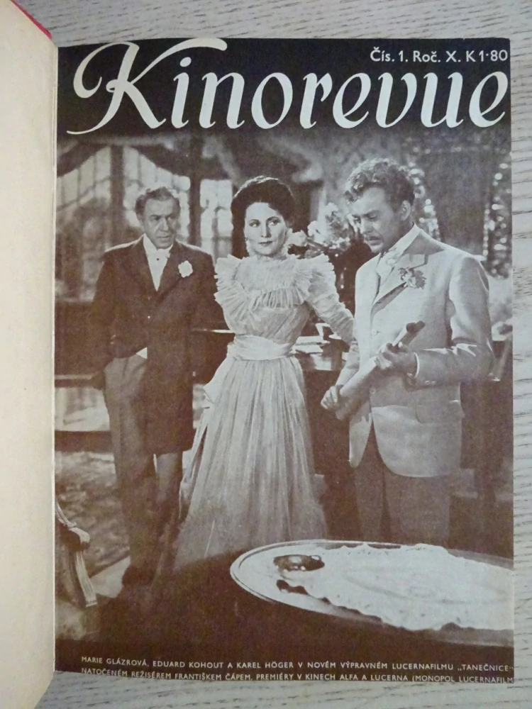 KINOREVUE roč. č. X, SVÁZANÝ ROČNÍK ČASOPISU 