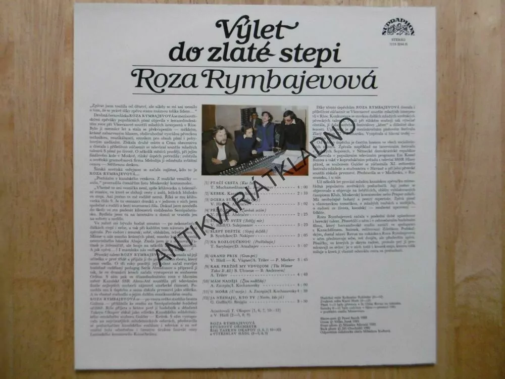 VÝLET DO ZLATÉ STEPI, ROZA RYMBAJEVOVÁ