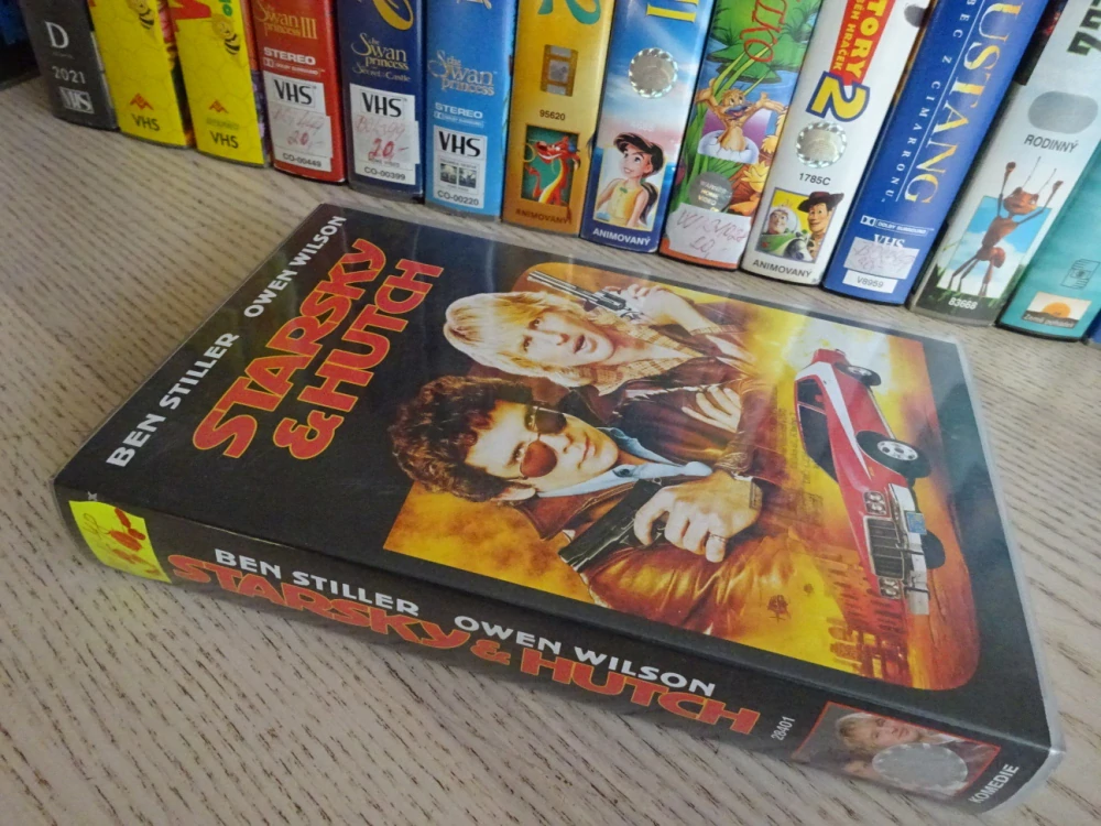STARSKY A HUTCH, VHS VIDEOKAZETA