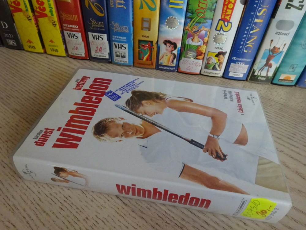 WIMBLEDON, VHS VIDEOKAZETA