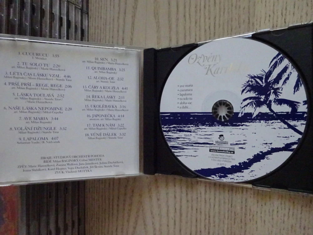 OZVĚNY KARIBIKU, CD HUDBA