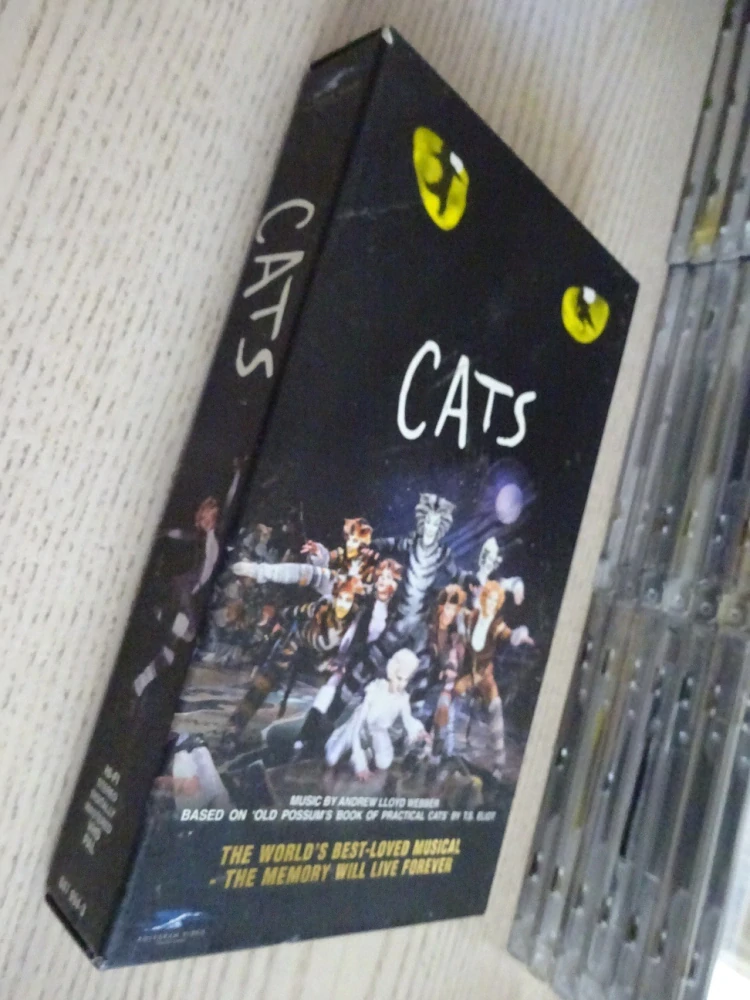 KOČKY, MUZIKÁL, VHS HUDBA