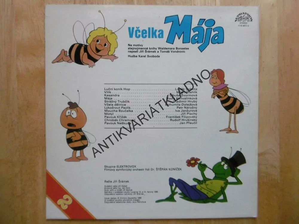 VČELKA MÁJA 2., KONVALINKOVÁ, ŠVORMOVÁ, HRUŠÍNSKÝ, FILIPOVSKÝ,SOBOTA, NÁROŽNÝ, JANŽUROVÁ, GOTT