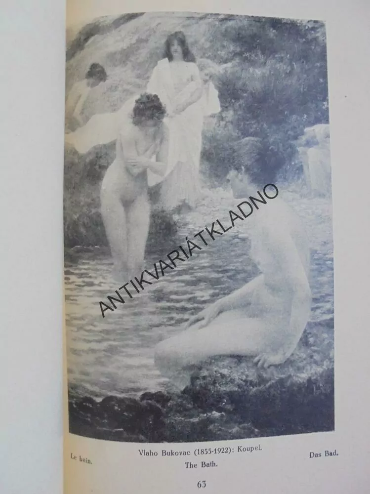VÝBĚR OBRAZŮ GALERIE 1., KLADNO, 1925,AKT,EROTIKA