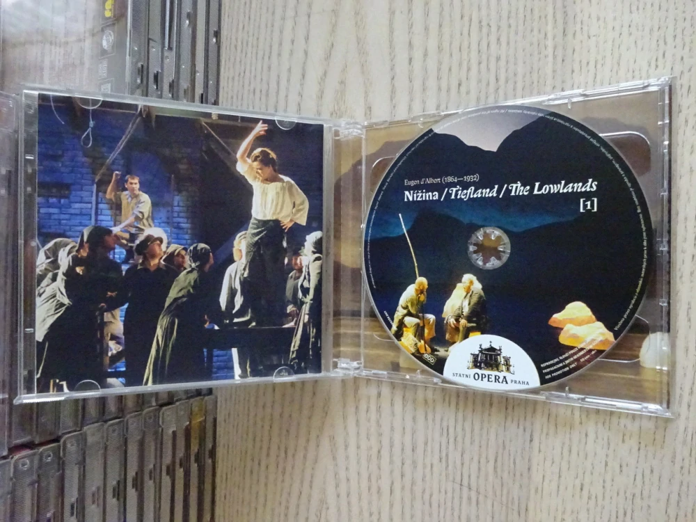 NÍŽINA, TIEFLAND, THE LOWLANDS, STÁTNÍ OPERA PRAHA, CD HUDBA