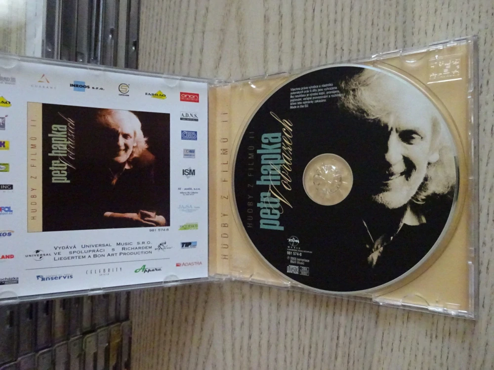 PETR HAPKA, V OBRAZECH, CD HUDBA
