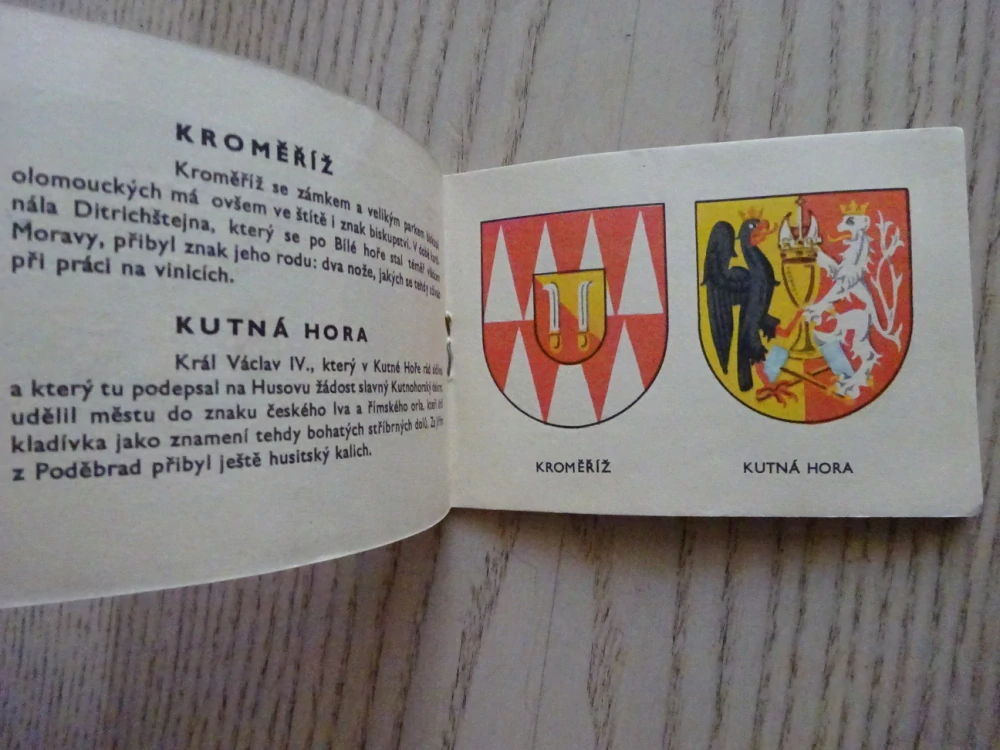 ZNAKY NAŠICH MĚST, EDICE KUKÁTKO