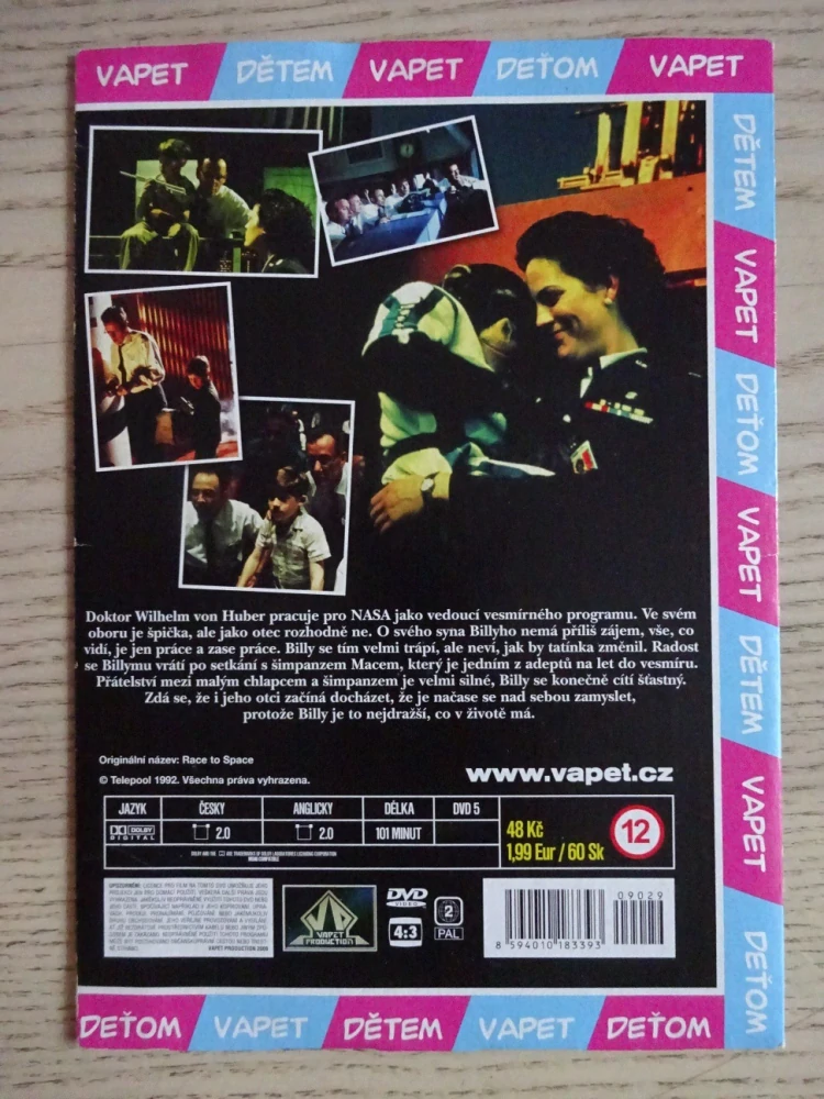 VESMÍRNÝ ZÁVOD, DVD FILM 