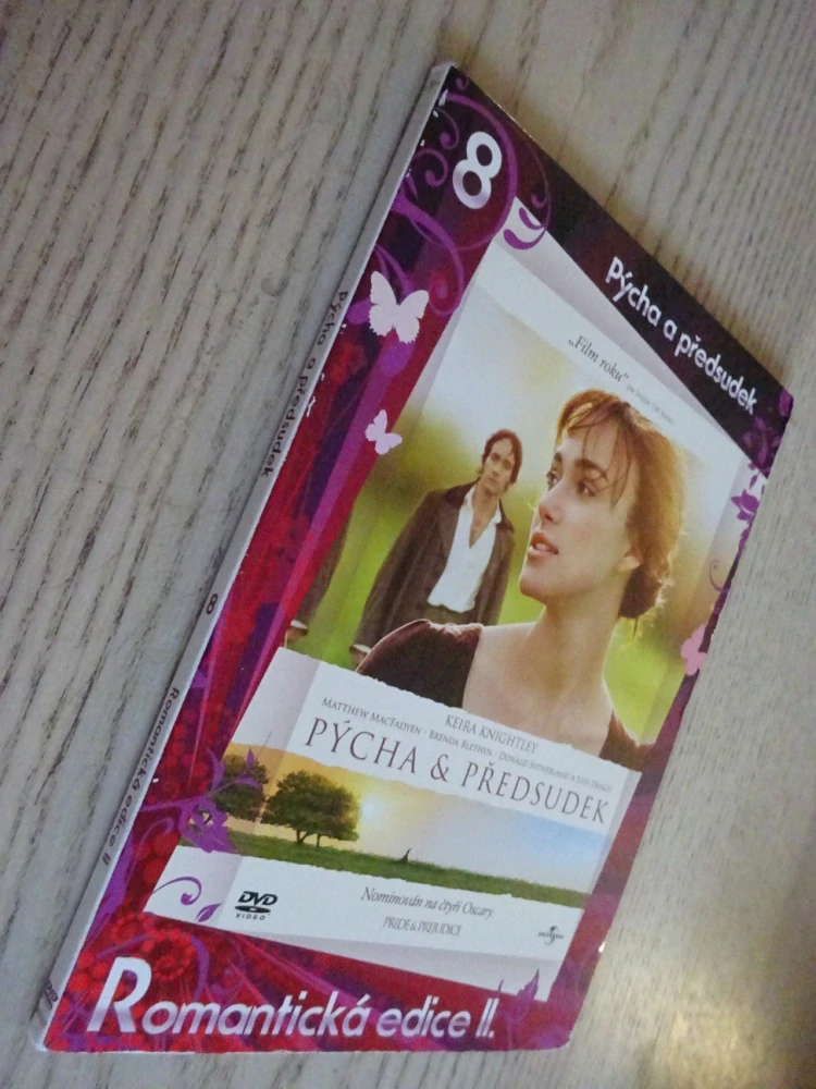 PÝCHA A PŘEDSUDEK, DVD FILM