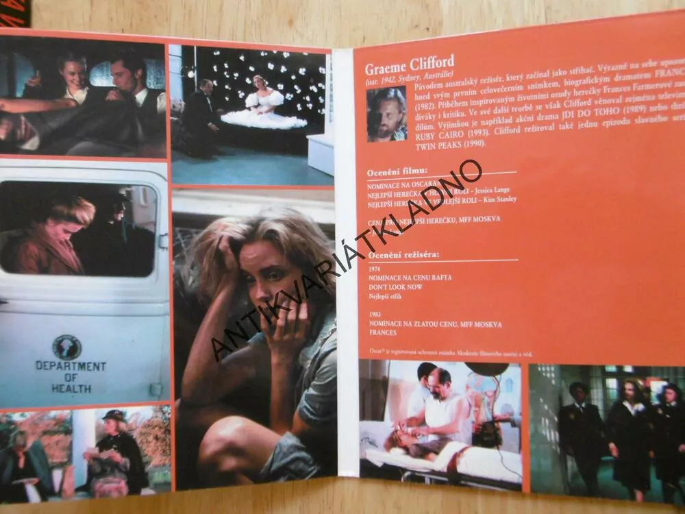 FRANCES, DVD FILM