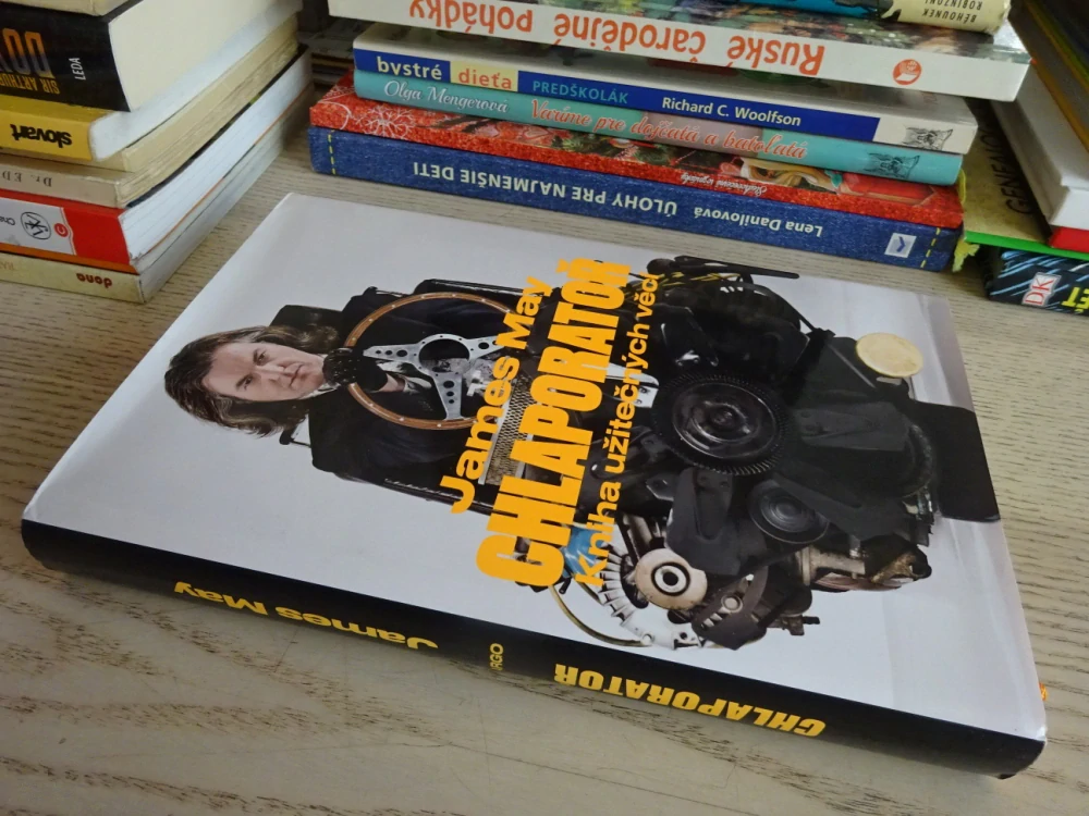 CHLAPORATOŘ, KNIHA UŽITEČNÝCH VĚCÍ, JAMES MAY, **an
