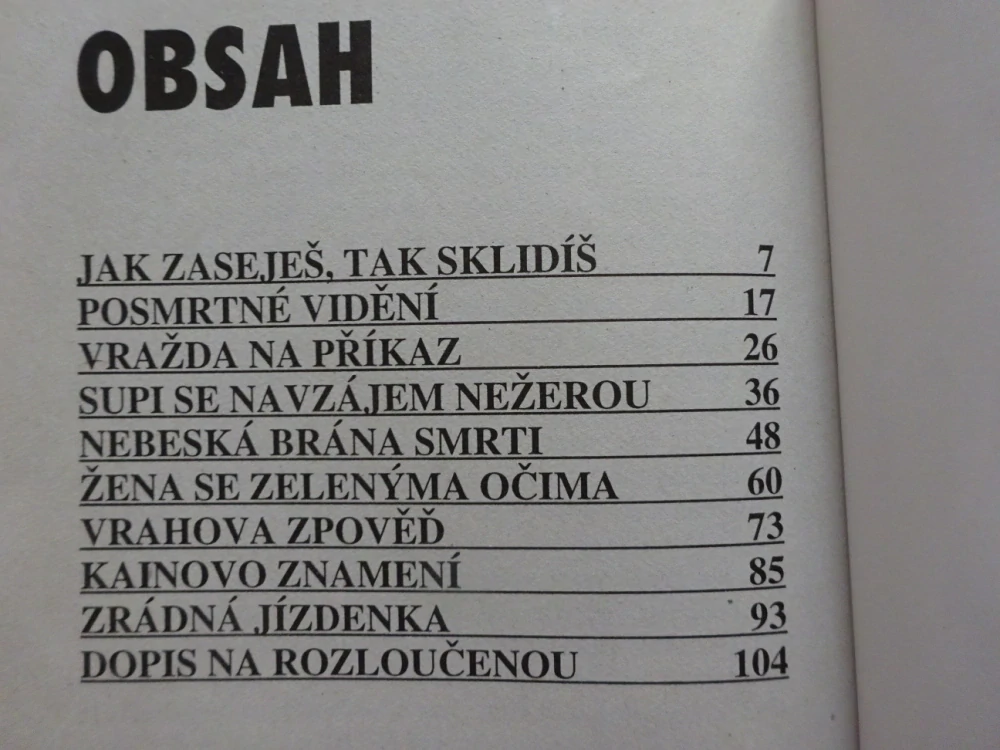 NEBESKÁ BRÁNA SMRTI, JOSEF KRATOCHVÍL, **an