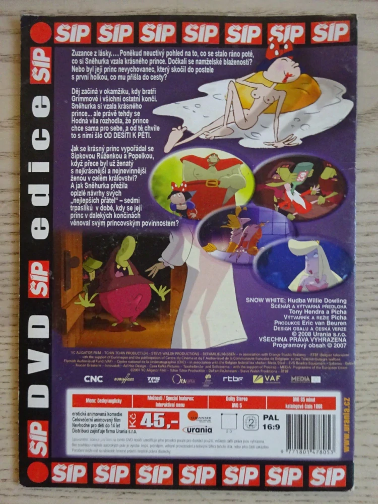 KRÁSNÉHO VALENTÝNA A PIKANTNÍ VEČER, DVD FILM