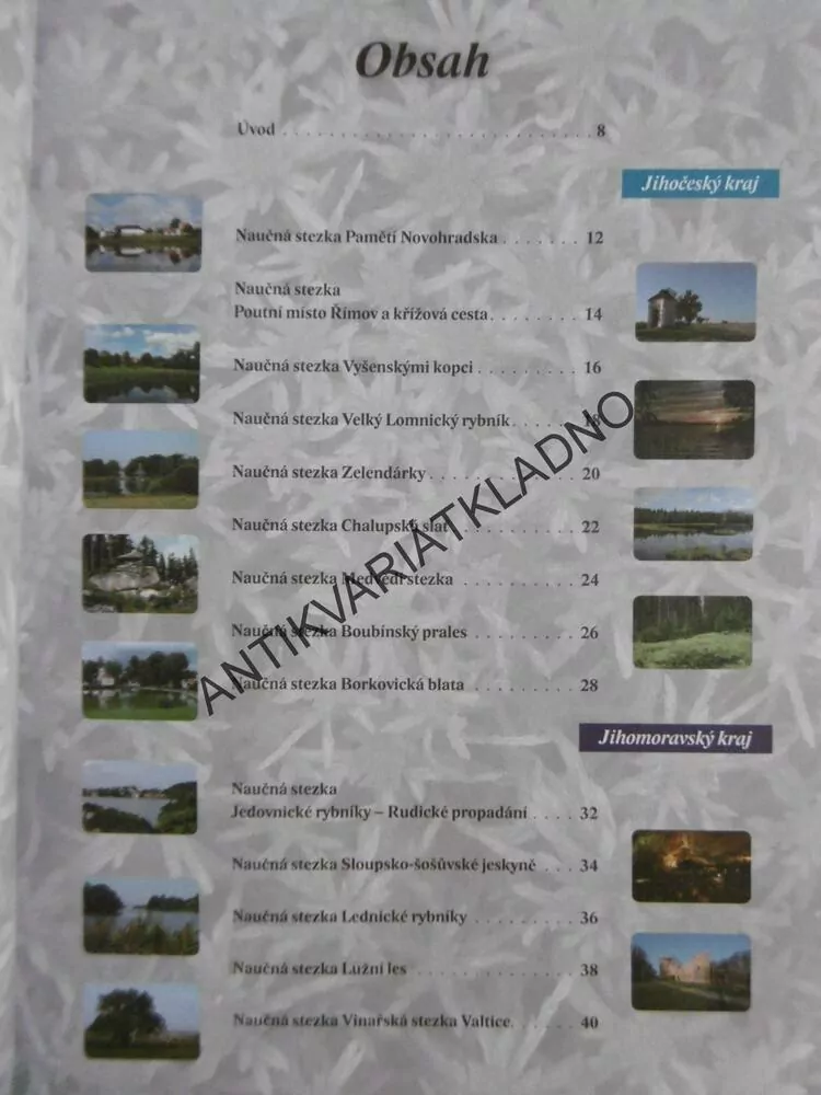 NAUČNÉ STEZKY, PRŮVODCE NAUČNÝMI STEZKAMI ČESKÉ REPUBLIKY,MOTYČKOVÁ, ŠÍR, **an