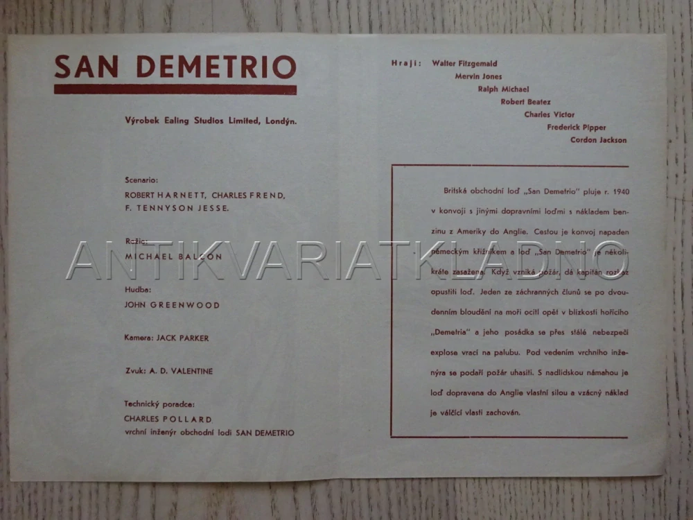SAN DEMETRIO, BIO PROGRAM Č. 24