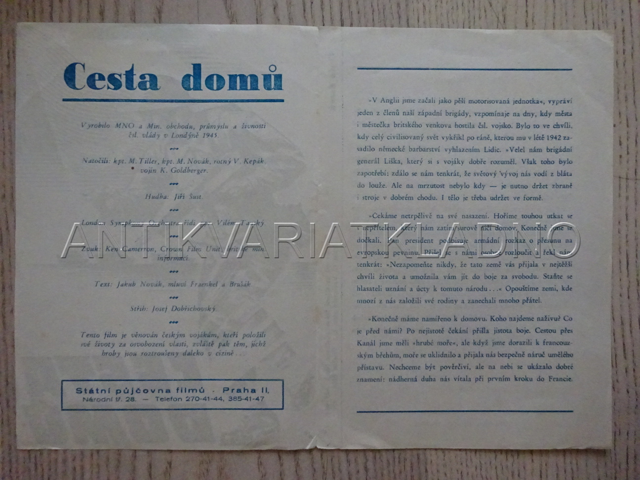 CESTA DOMŮ, BIO PROGRAM 46