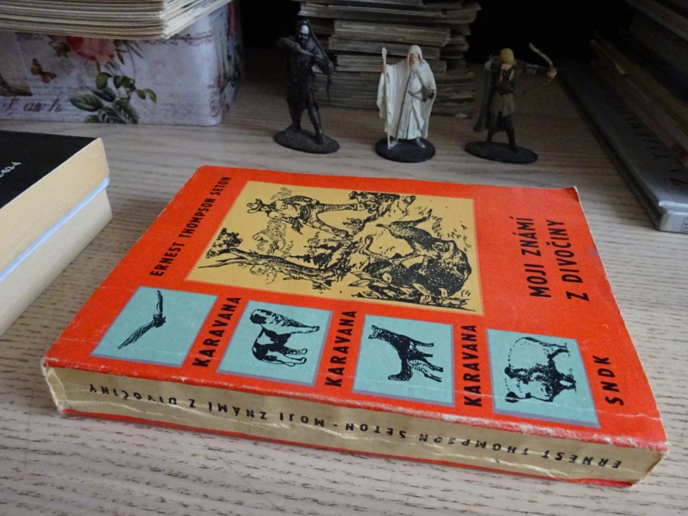 MOJI ZNÁMÍ Z DIVOČINY, ERNEST THOMPSON SETON, **an