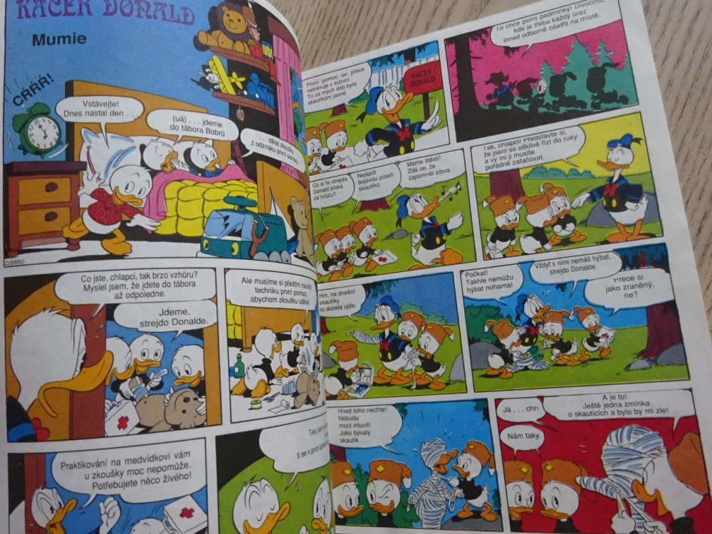 MICKEY MOUSE, KOMIKS, DISNEY, 1/1990