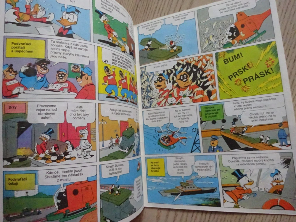 MICKEY MOUSE, KOMIKS, DISNEY, 2/1990