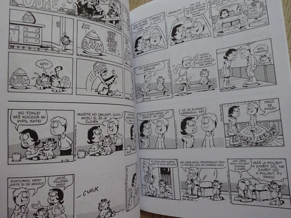 GARFIELD PŘEVAŽUJE, JIM DAVIS, **an