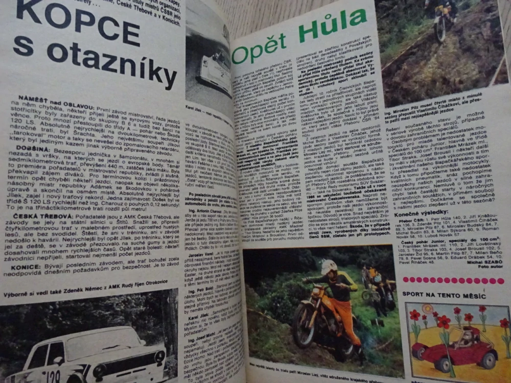 MOTOR, MOTORISTICKÁ SOUČASNOST Č. 3, ROČ. 17, 1985