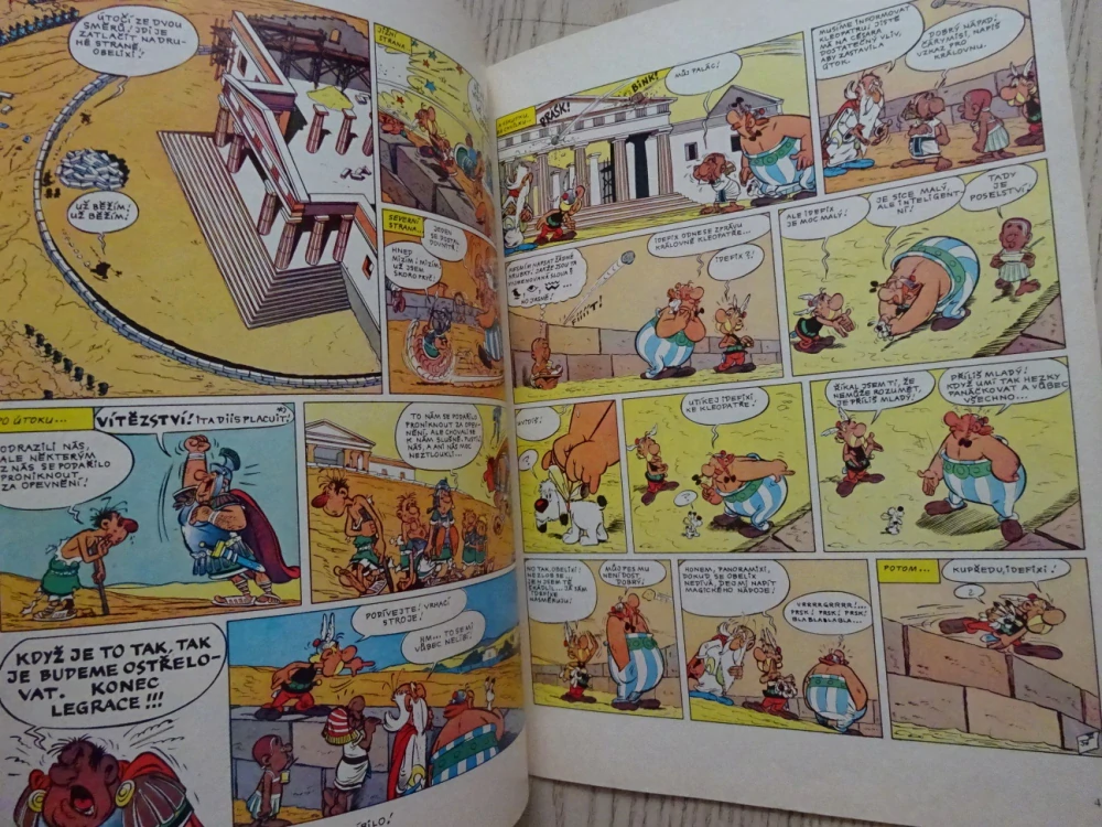 ASTERIX A KLEOPATRA, KOMIKS, UDERZO, **an