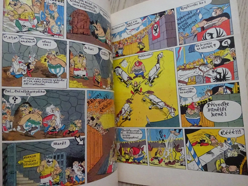 ASTERIX A GÓTOVÉ, KOMIKS, UDERZO, **an