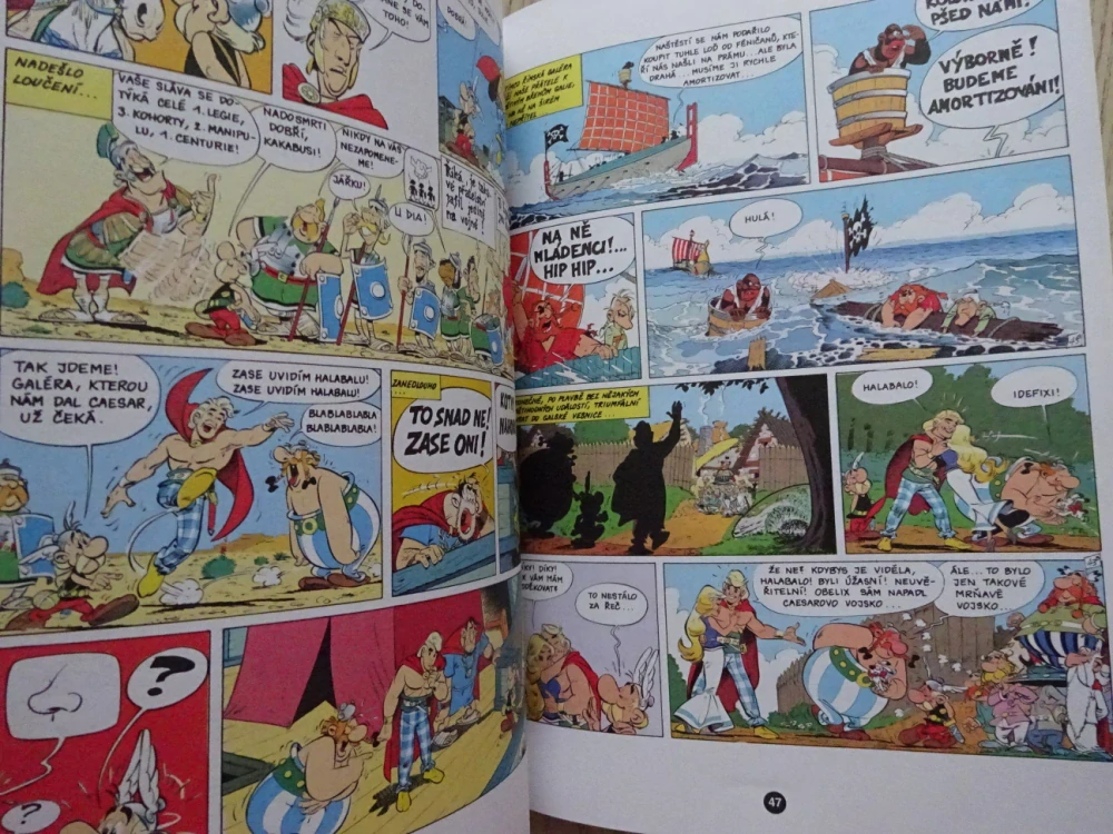 ASTERIX LEGIONÁŘEM, KOMIKS, UDERZO, **an