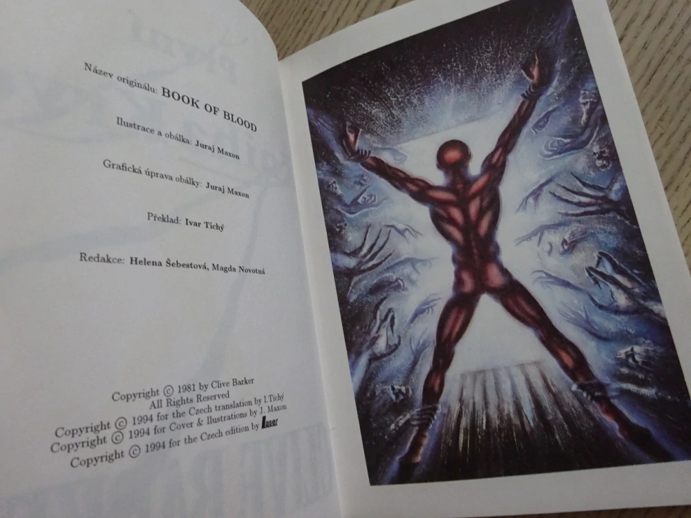 PRVNÍ KNIHA KRVE, CLIVE BARKER, **an