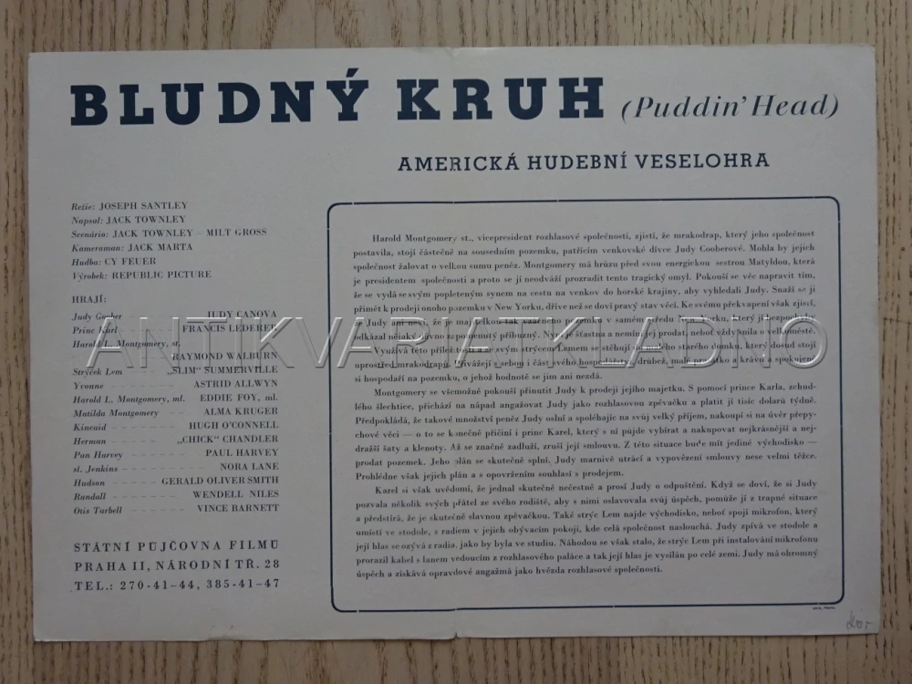 BLUDNÝ KRUH, BIO PROGRAM Č. 698