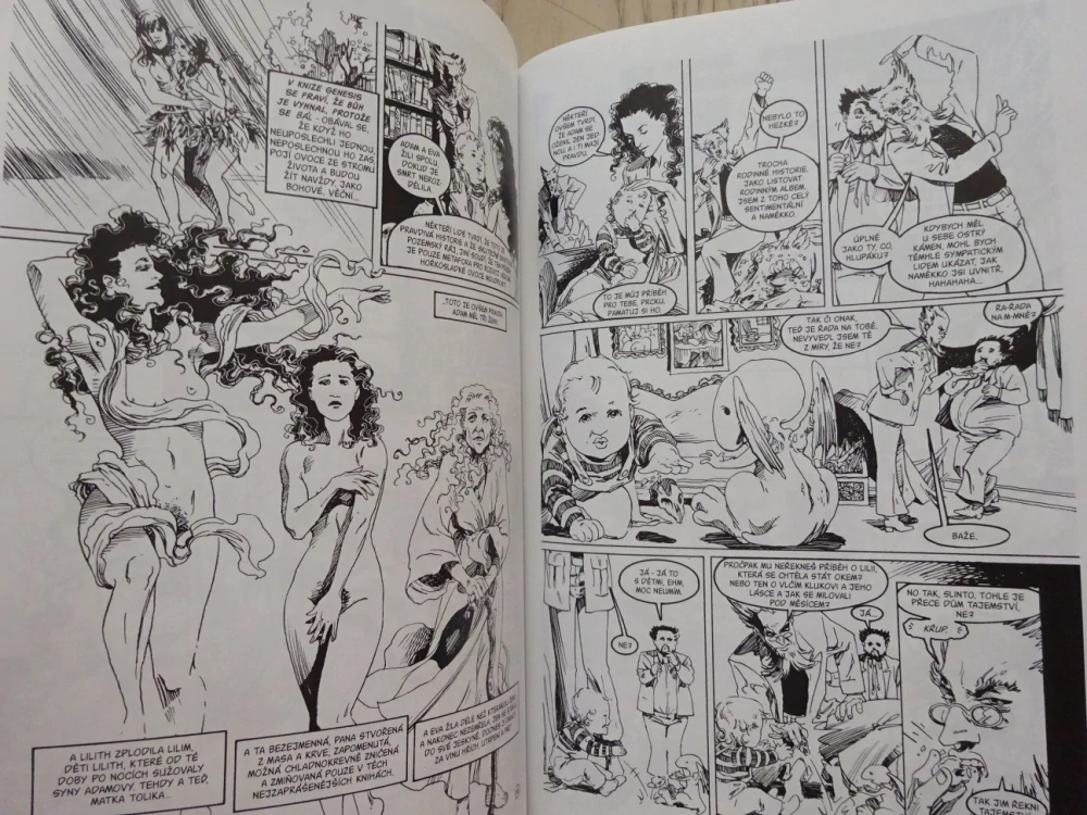 KOMIKS CREW 2, 3/2003, SANDMAN, SINISTER A DEXTER, FLINCH
