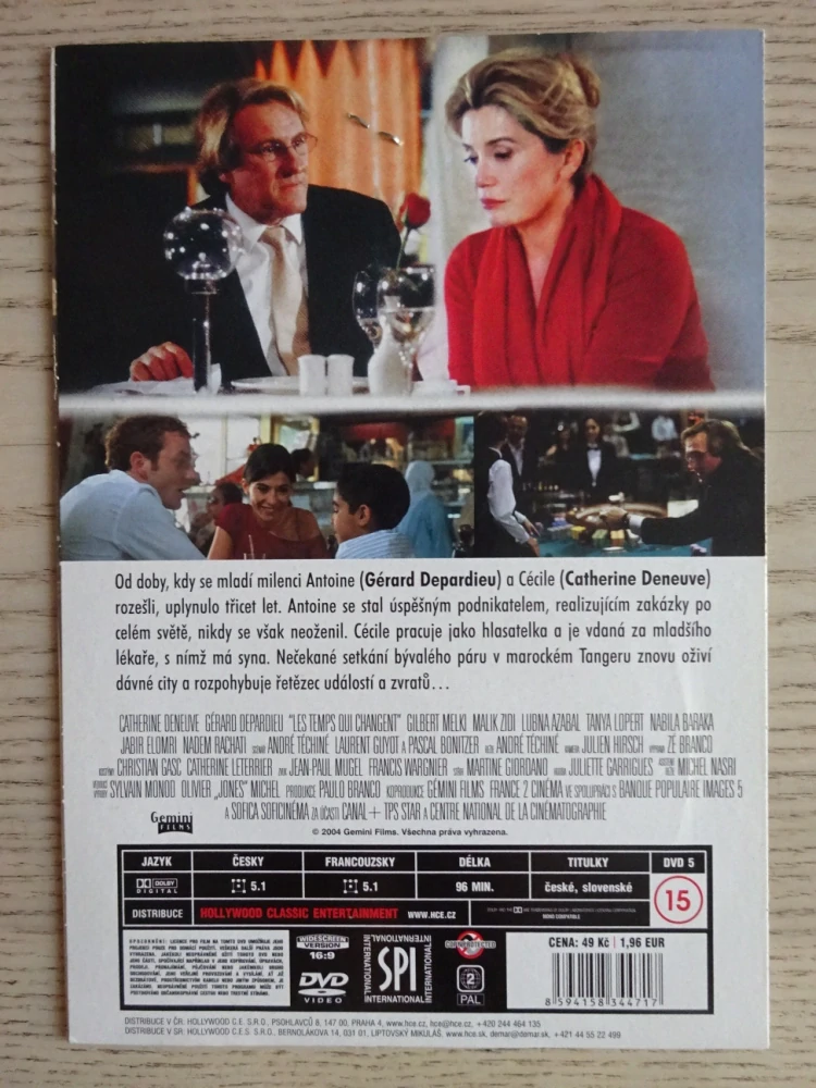ČASY SE MĚNÍ, DVD FILM