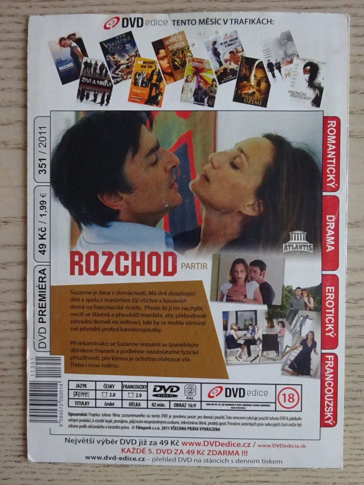ROZCHOD, DVD FILM