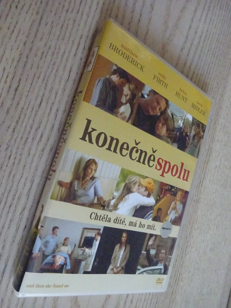 KONEČNĚ SPOLU, DVD FILM