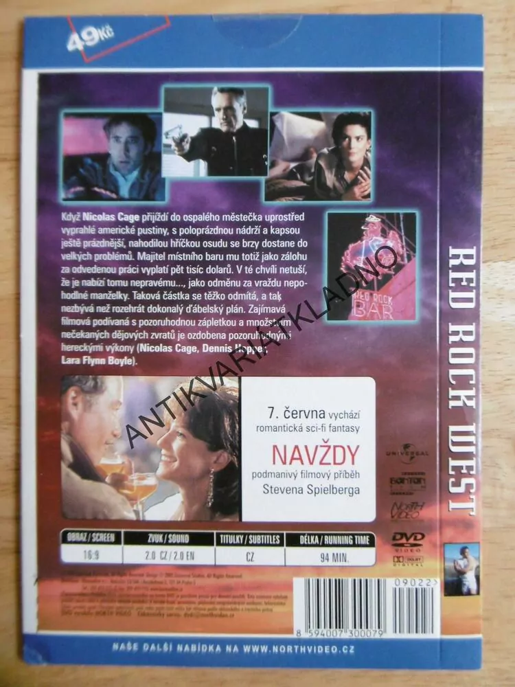 RED ROCK WEST, DVD FILM